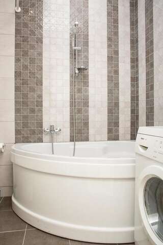 Апартаменты Dnipro view Slavutich apartment Киев Апартаменты с 2 спальнями-18