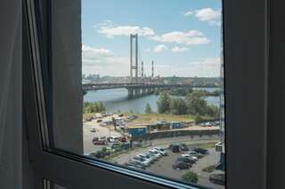 Апартаменты Dnipro view Slavutich apartment Киев Апартаменты с 2 спальнями-44